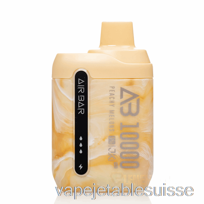 Vape Suisse Air Bar Ab10000 Melons Pêche Jetables